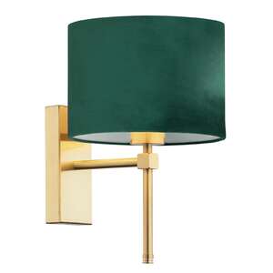 Argon  Abbano 8106 lampa stołowa lampka 1x15W E27 zielona/mosiądz