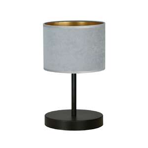 Emibig Hilde 1050/LN1 lampa stołowa lampka 1x15W E27 szara/złota
