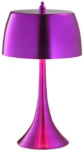 Candellux Oxford 41-25203 lampka stołowa biurkowa 2x40W E14 fioletowy