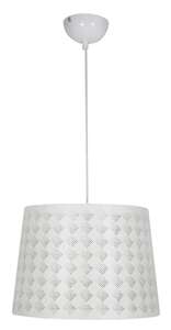 Candellux Orlando 31-49117 lampa wisząca zwis 1x60W E27 biały