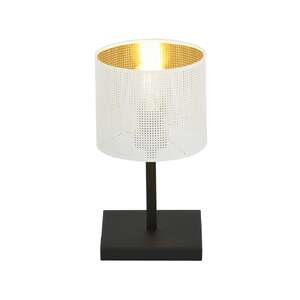 Emibig Jordan 1145/LN1 lampa stołowa lampka 1x15W E27 biała/złota