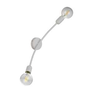 TK Lighting Helix 6146 kinkiet lampa ścienna patyk pająk 2x60W E27 biały