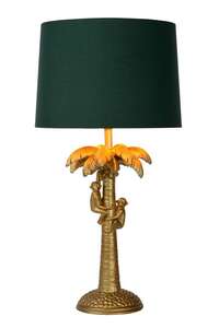 Lucide Coconut 10505/81/02 lampa stołowa lampka 1x40W E27 złota 