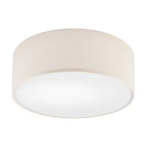 Lamkur Chester 48062 plafon lampa sufitowa koło 2x60W E27 kremowy/biały