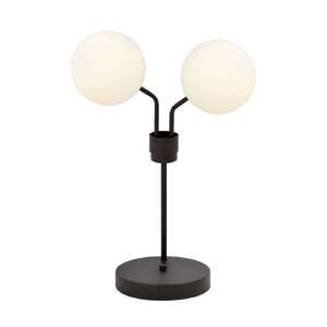 Emibig Nova 1138/LN2 lampa stołowa lampka 2x10W E14 biała/czarna