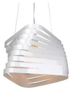 Candellux Bizo 31-21581 lampa wisząca zwis 1x60W E27 biała