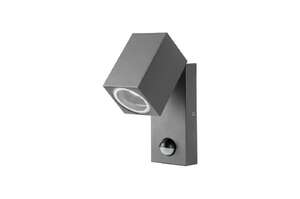 Azzardo Goran Sensor AZ4696 kinkiet lampa ścienna zewnętrzna 1x35W GU10 szary - Negocjuj cenę