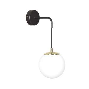 Emibig Ognis 966/K1 kinkiet lampa ścienna 1x10W E27 biały/czarny
