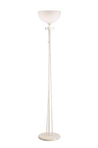 Lamkur Adelle 21348 lampa stojąca podłogowa 1x60W E27 biała - wysyłka w 24h