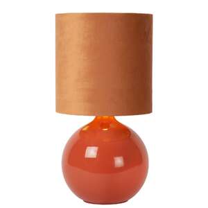 Lucide Esterad 10519/81/53 lampa stołowa lampka 1x40W E14 pomarańczowa