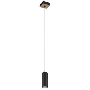 Globo Robby 57911HBW lampa wisząca zwis 1x35W GU10 drewno/czarna