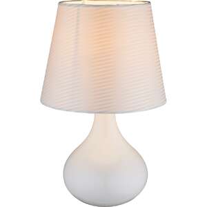 Lampa lampka oprawa stołowa Globo Freedom 1x40W E14 biały 21650
