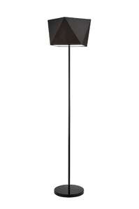 Lamkur Carla 33648 lampa stojąca podłogowa 1x60W E27 czarna