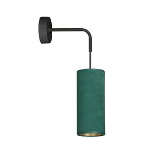Emibig Bente 1058/K1 kinkiet lampa ścienna 1x10W E14 zielony/złoty