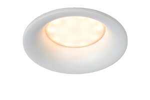 Lucide Ziva 09923/01/31 oczko lampa wpuszczana downlight 1x5W GU10 IP44 białe