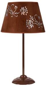 Candellux Ofra 41-15016 lampka stołowa biurkowa 1x60W E27 brązowy